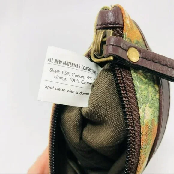 Demdaco Kelly Rae Roberts Clutch Wristlet Shine Brightly Small Zipper Handle Art - Picture 8 of 12